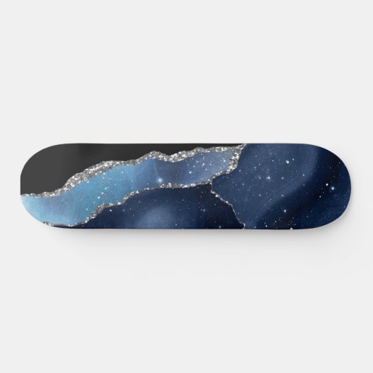 Galaxy Agate Series Design 8 Skateboard (Horizontal)