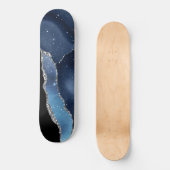 Galaxy Agate Series Design 8 Skateboard (Vorderseite)