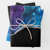Galaxy Agate Series Design 9 Geschenkpapier Set (Beispiel)