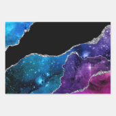 Galaxy Agate Series Design 9 Geschenkpapier Set (Vorderseite 3)
