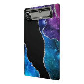 Galaxy Agate Series Design 9 Mini Klemmbrett (Gewinkelt2)