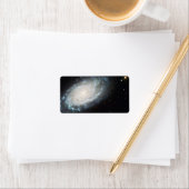 Galaxy Andromeda Milky Way Big Galaxy Print Stars Adressaufkleber (Insitu)