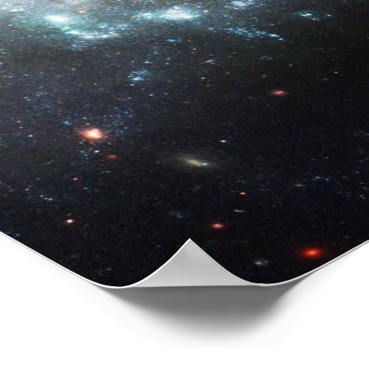 Galaxy Andromeda Milky Way Big Galaxy Print Stars Poster (Ecke)