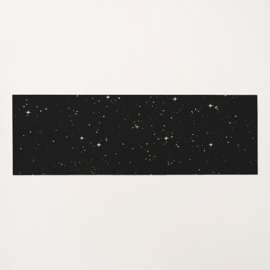 Galaxy Aquarius Constellation Zodiac Custom Sign Yogamatte (Rückseite (Horizontal))