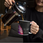 Galaxy Aquarius Personalisiert Zodiac-Zeichen Kaffeetasse