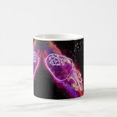Galaxy Aquarius Personalisiert Zodiac-Zeichen Kaffeetasse (Mittel)