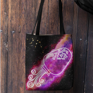 Galaxy Aquarius Personalisiert Zodiac-Zeichen Tasche