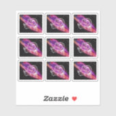 Galaxy Aries Constellation Aufkleber (Blatt)