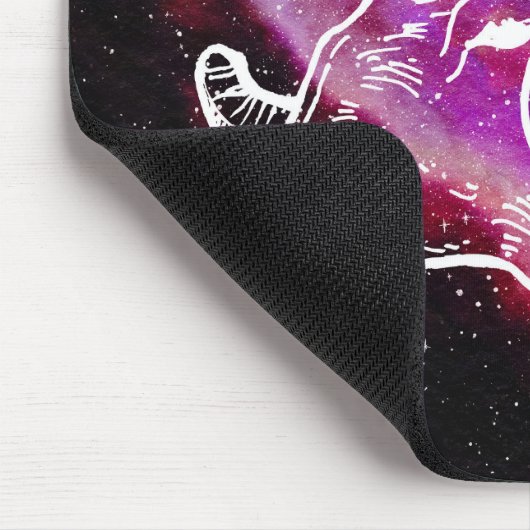 Galaxy Aries Sternbild Zodiac-Zeichen Mousepad (Ecke)