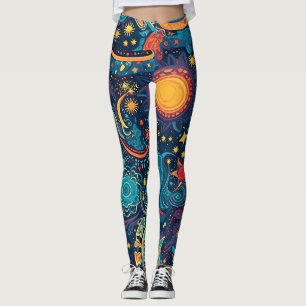 Galaxy Art Leggings