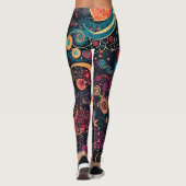 Galaxy Art Leggings (Rückseite)