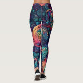 Galaxy Art Leggings (Rückseite)