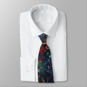 Galaxy Art Neck Tie Krawatte
