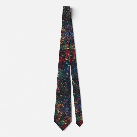 Galaxy Art Neck Tie Krawatte (Vorderseite)
