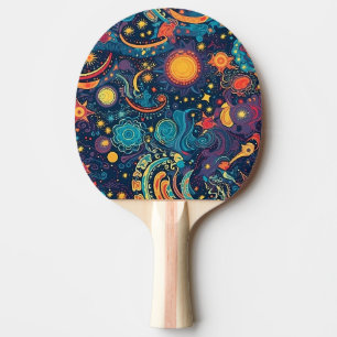 Galaxy Art Ping Pong Paddle Tischtennis Schläger