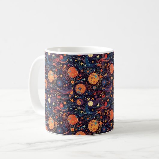Galaxy Art Tasse (Vorderseite Links)