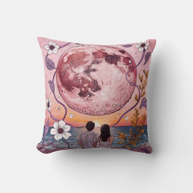 "Galaxy Art Throw Kissen | Design des kosmischen N (Vorderseite)
