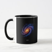 Galaxy Artwork - Cosmic Spiral Space Illustration Tasse (Links)