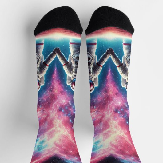 Galaxy Astronaut Crew Socks Socken (Oben)