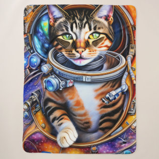 Galaxy Astronautenkatze Sherpadecke