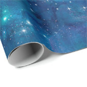 Galaxy Backrgound Geschenkpapier (Rolleneckpunkt)