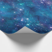 Galaxy Backrgound Geschenkpapier (Ecke)