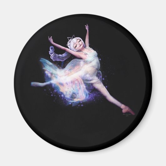 Galaxy Ballet Magnet (Vorne)
