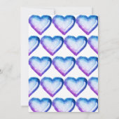 Galaxy Balloon 1. Geburtstag Einladung (Rückseite)