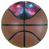 Galaxy Basketball mit kosmischem Design (Rechts)