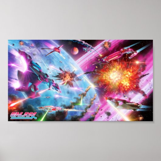 Galaxy Battle Poster (Vorne)