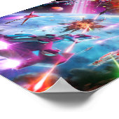 Galaxy Battle Poster (ohne Logo) (Ecke)