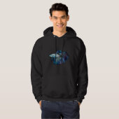 Galaxy Betta Fish Hoodie (Vorne ganz)