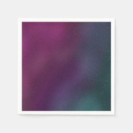 Galaxy Birthday Party Lila Blue Sky Serviette