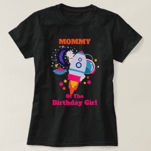 Galaxy Birthday Shirt Space Mommy