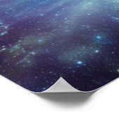 Galaxy Birthed vom Kreuz Poster (Ecke)