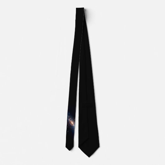 Galaxy Black Neck Tie Krawatte (Rückseite)