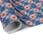 Galaxy Bloom Geschenkpapier (Rolleneckpunkt)