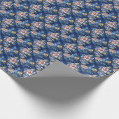 Galaxy Bloom Geschenkpapier (Ecke)