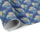 Galaxy Bloom Geschenkpapier (Rolleneckpunkt)