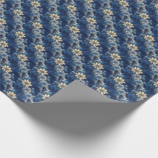 Galaxy Bloom Geschenkpapier (Ecke)
