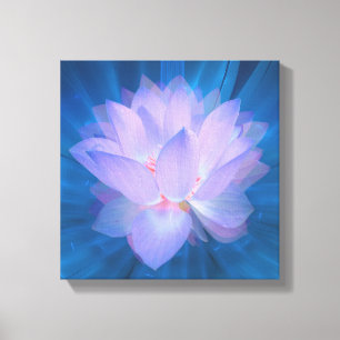 Galaxy Blume Canvas Print Leinwanddruck