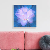 Galaxy Blume Canvas Print Leinwanddruck (Insitu (Wohnzimmer))