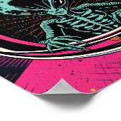 Galaxy Botschafter Alien Poster (Ecke)