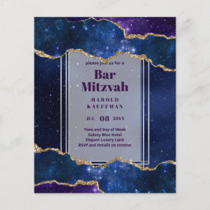 GALAXY Boys BAR MITVAH AGATE Blue Low BUDGET Fl Flyer