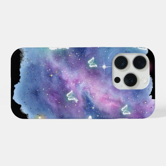 Galaxy Butterfly Phone Case iPhone Hülle (Rückseite (Horizontal))