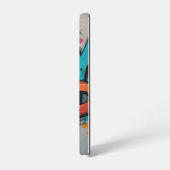 Galaxy Case - Bleibe Wild Street Art Samsung Galaxy Hülle (Linke Seite)