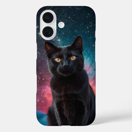 Galaxy Cat Dream Case-Mate iPhone Hülle (Rückseite)