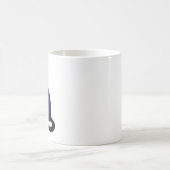 Galaxy Cat Illustration | Cosmic Nebula Cat Lover Kaffeetasse (Mittel)