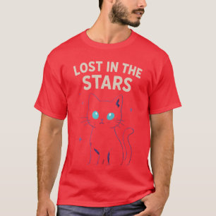 Galaxy Cat - Lost in den Sternen T-Shirt