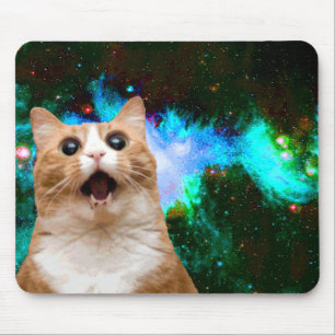 GALAXY CAT MOUSEPAD